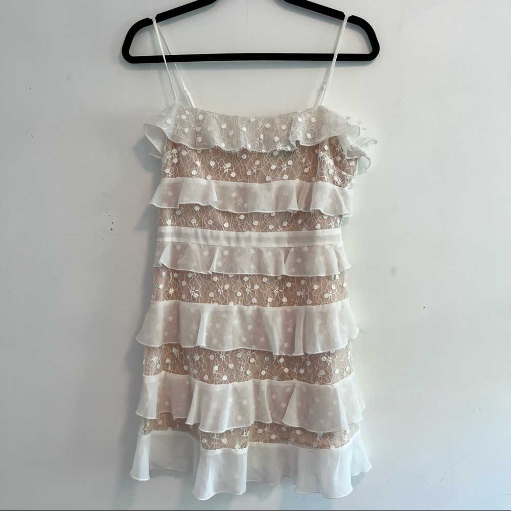 Lace mini dress